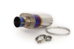 GReddy - GReddy - Universal Titanium Oval Muffler 2.5in ID Muffler Inlet - Demon Performance