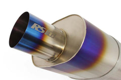 GReddy - GReddy - Universal Titanium Oval Muffler 2.5in ID Muffler Inlet - Demon Performance