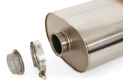 GReddy - GReddy - Universal Titanium Oval Muffler 2.5in ID Muffler Inlet - Demon Performance