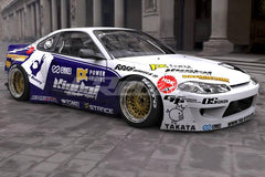 GReddy - GReddy X Rocket Bunny S15 Rear Fenders for 1999 - 2002 Nissan Silvia - Demon Performance