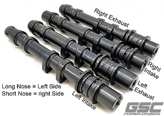 GSC Power Division - GSC P - D 06 - 07 Subaru 2.5L WRX / 04 - 07 Subaru STi S3 Cams 282 Billet - (Left Exhaust Cam Only) - Demon Performance