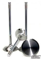 GSC Power Division - GSC P - D Audi V10 5.2L 27mm Head STD 101.8mm Long Chrome Polished Alloy Exhaust Valve - Set of 10 - Demon Performance