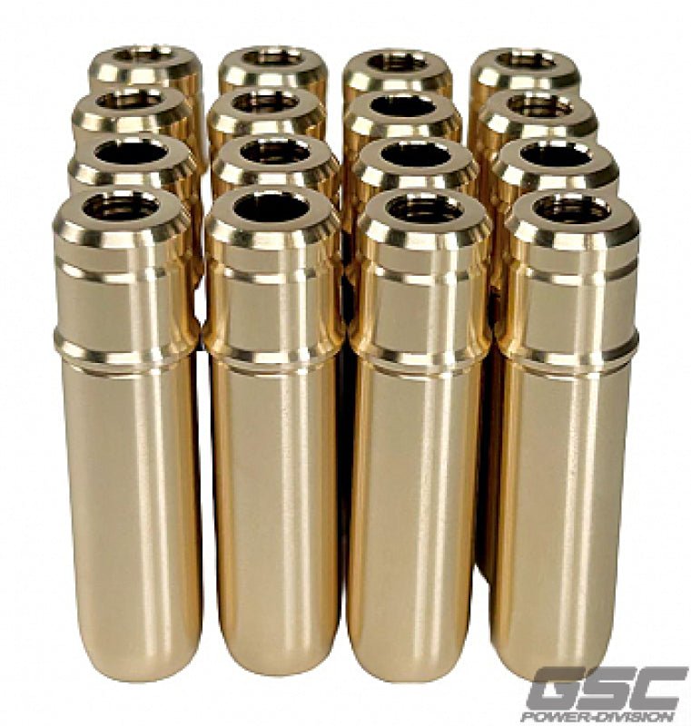 GSC Power Division - GSC P - D Ford Coyote Gen 3 Intake/Exhaust Valve Guide Set - Set of 16 (Use OEM or GSC 1102) - Demon Performance