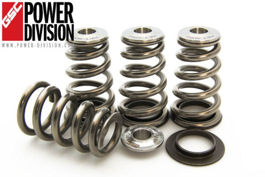 GSC Power Division - GSC P - D Mitsubishi 4B11T High Pressure Single Conical Valve Spring and Ti Retainer Kit - Demon Performance
