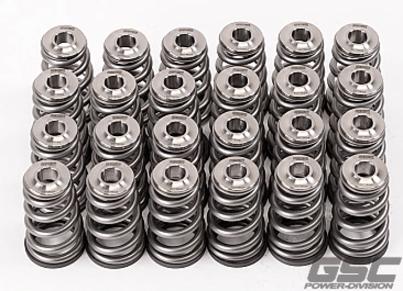 GSC Power Division - GSC P - D Nissan TB48 Ti Retainer Steel Spring Seat Conical Valve Spring Kit - Demon Performance
