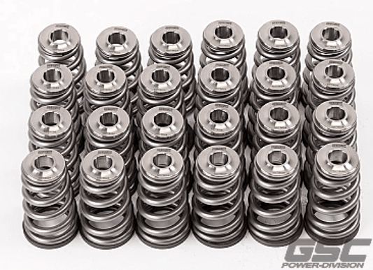 GSC Power Division - GSC P - D Nissan TB48 Ti Retainer Steel Spring Seat Conical Valve Spring Kit - Demon Performance