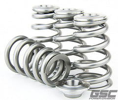 GSC Power Division - GSC P - D Nissan TB48 Ti Retainer Steel Spring Seat HP Conical Valve Spring Kit - Demon Performance