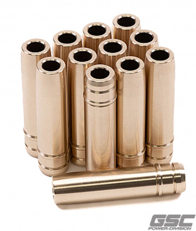 GSC Power Division - GSC P - D Nissan VR30DDTT Manganese Bronze Stopper Style Exhaust Valve Guide - Single - Demon Performance