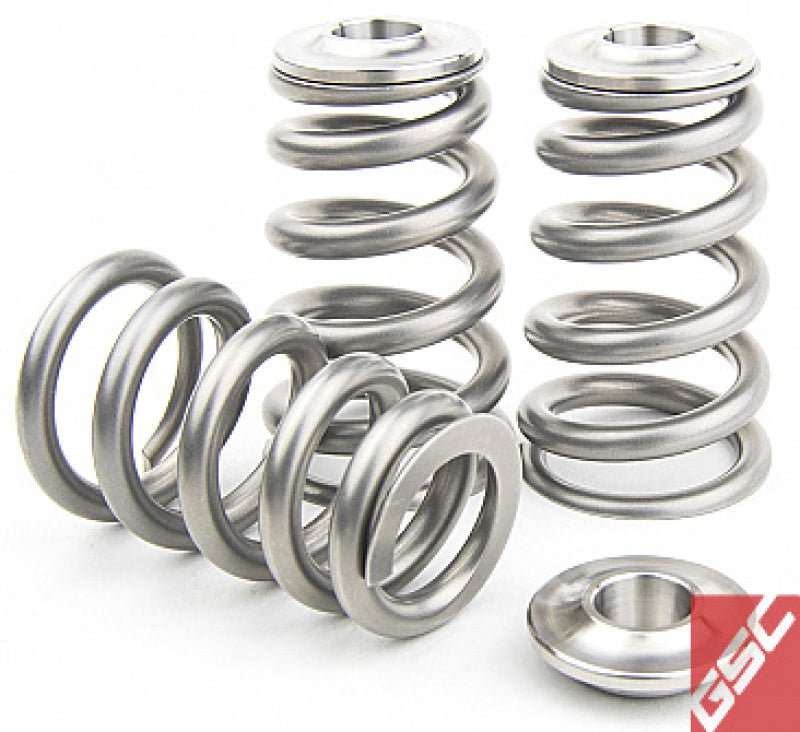 GSC Power Division - GSC P - D Toyota 2JZ - GTE Extreme Pressure Single Conical Valve Spring and Ti Retainer Kit - Demon Performance