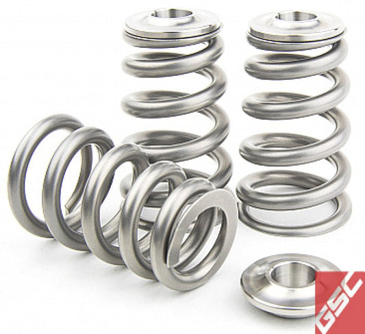GSC Power Division - GSC P - D Toyota 2JZ - GTE Extreme Pressure Single Conical Valve Spring and Ti Retainer Kit - Demon Performance
