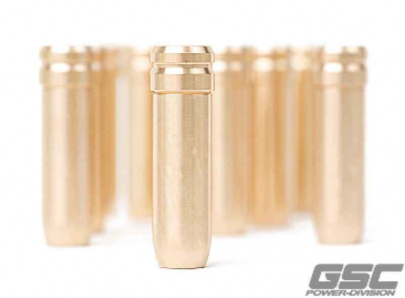 GSC Power Division - GSC P - D Toyota 2JZ STD Manganese Bronze Exhaust Valve Guide Stopper Style - Set of 12 - Demon Performance