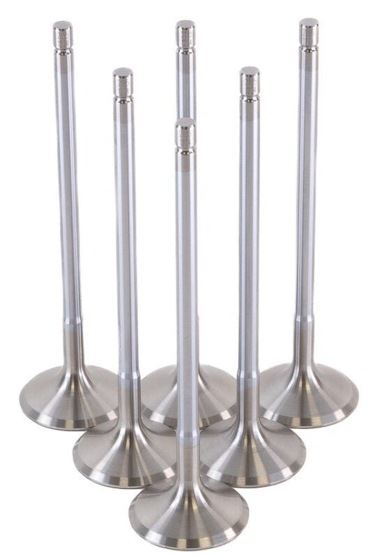GSC Power Division - GSC P - D Toyota G16E - GTS 32mm Head (STD) Chrome Polished Exhaust Valve - Set of 6 - Demon Performance