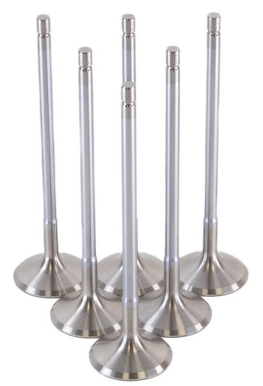GSC Power Division - GSC P - D Toyota G16E - GTS 32mm Head (STD) Chrome Polished Exhaust Valve - Set of 6 - Demon Performance