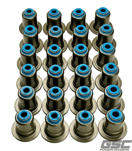 GSC Power Division - GSC P - D Toyota Supra/BMW B58/N54/S55/S58 Viton Intake Valve Stem Seals - Set of 12 - Demon Performance