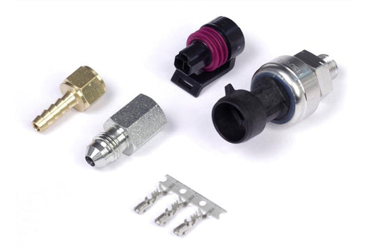 Haltech - Haltech 7 Bar TI MAP Sensor 1/8 NPT (Incl Plug & Pins/ - 4 AN & 5mm Hosetail Adaptors) - Demon Performance