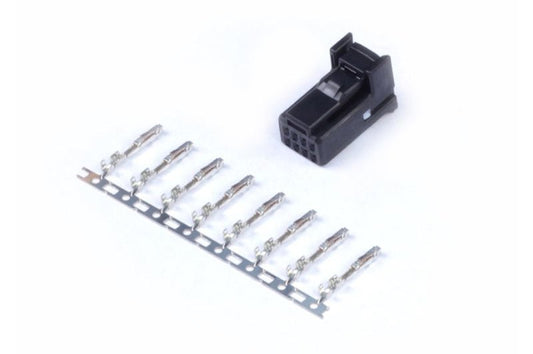 Haltech - Haltech 8 Pin TYCO Black Plug & Pins - Demon Performance