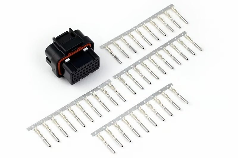 Haltech - Haltech AMP 34 Pin Key 2 4 Row Superseal Connector Plug & Pins - Demon Performance