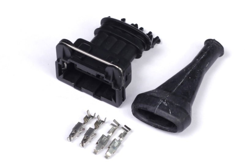Haltech - Haltech Bosch 4 Pin Junior Timer Female Connector Plug & Pins - Demon Performance
