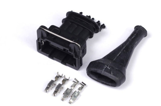 Haltech - Haltech Bosch 4 Pin Junior Timer Female Connector Plug & Pins - Demon Performance