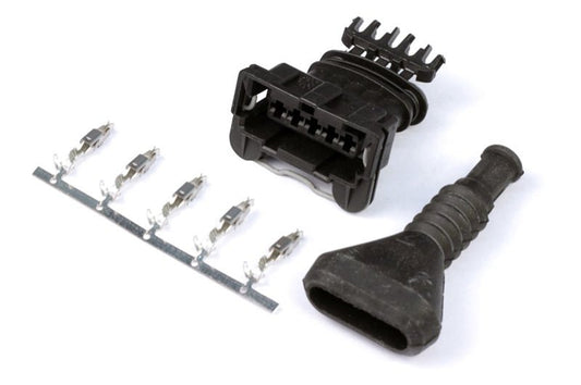 Haltech - Haltech Bosch 5 Pin Junior Timer Female Connector Plug & Pins - Demon Performance