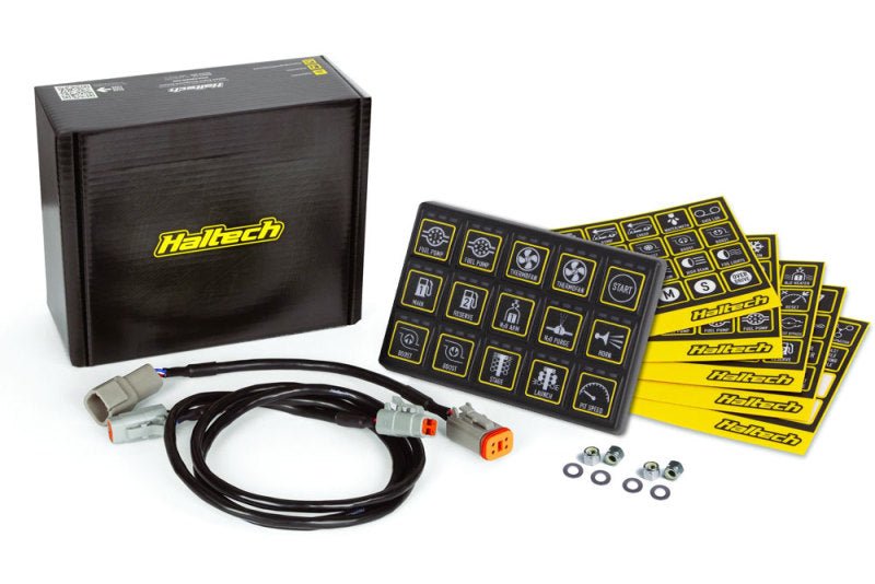 Haltech - Haltech CAN Keypad 15 Button (3x5) - Demon Performance