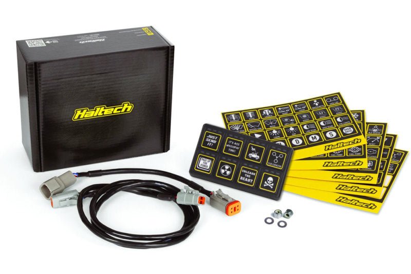 Haltech - Haltech CAN Keypad 8 Button (2x4) - Demon Performance