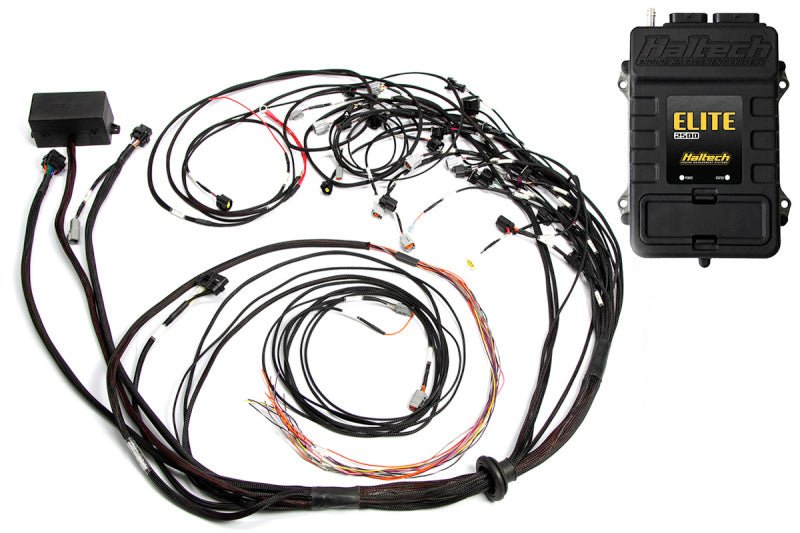 Haltech - Haltech Elite 2500 Terminated Harness ECU Kit w/ EV1 Injector - Demon Performance