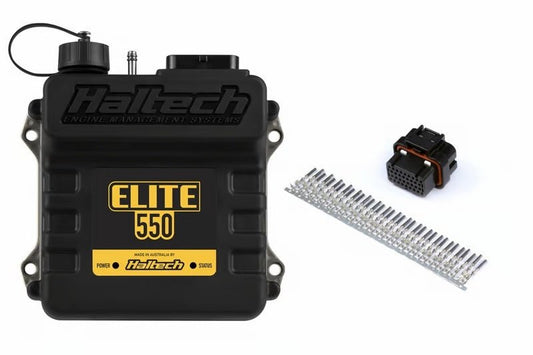 Haltech - Haltech Elite 550 Universal ECU w/Plug & Pin Set - Demon Performance