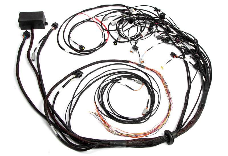 Haltech - Haltech Ford Falcon FG Barra 4.0 Elite 2500 Terminated Harness w/OE EV1 Injector Connectors - Demon Performance