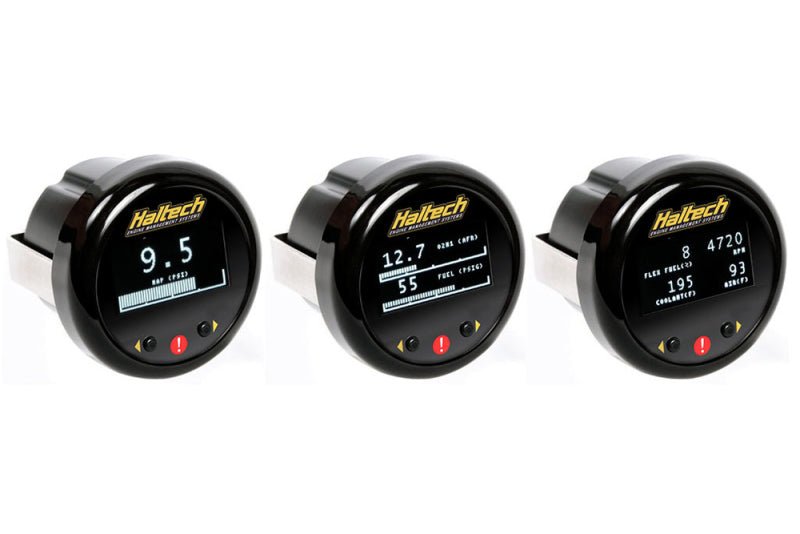 Haltech - Haltech OLED 2in/52mm CAN Gauge - Demon Performance