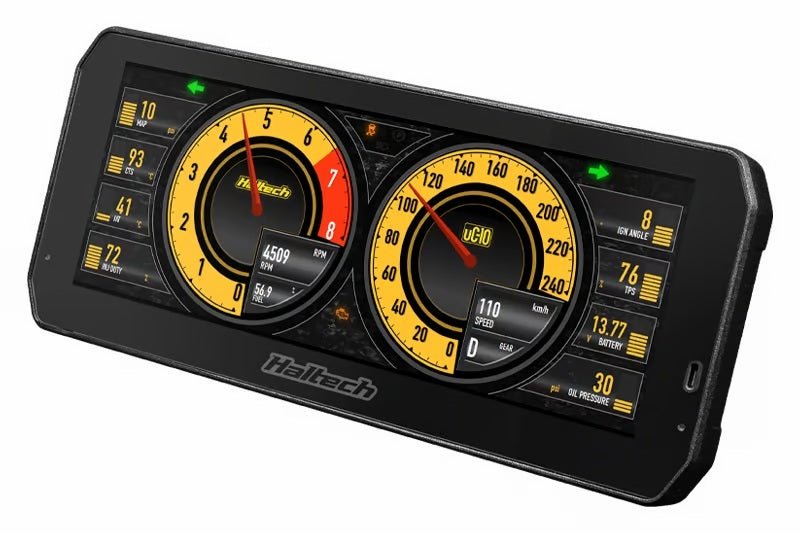 Haltech - Haltech uC - 10 10in Digital Dash Kit w/Cables & Accessories - Demon Performance