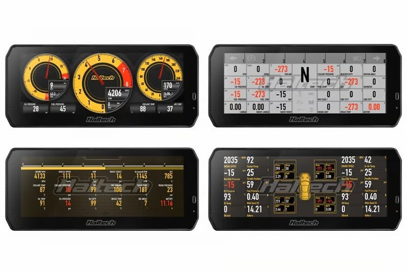 Haltech - Haltech uC - 10 10in Digital Dash Kit w/Cables & Accessories - Demon Performance