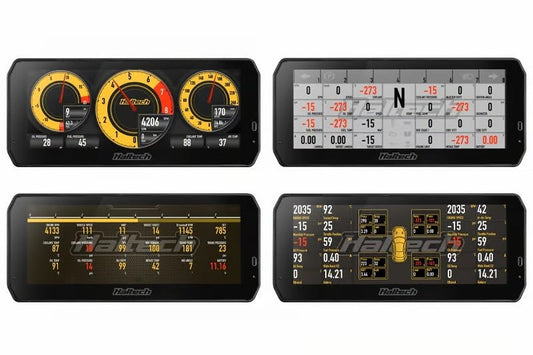 Haltech - Haltech uC - 10 10in Digital Dash Kit w/Cables & Accessories - Demon Performance