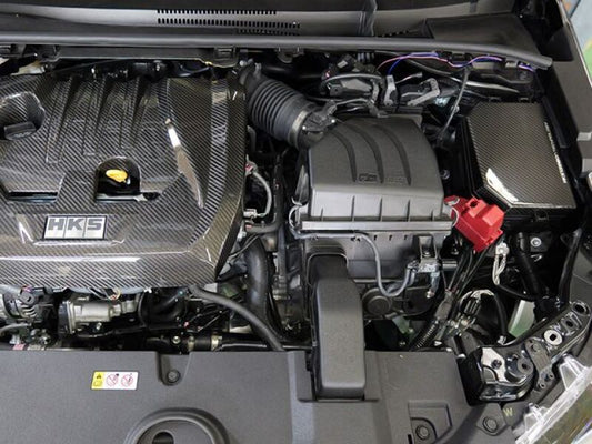 HKS - HKS 2023 Toyota GR Corolla Dry Carbon Fuse Box Cover - Demon Performance