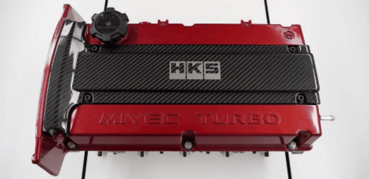 HKS - HKS CARBON PLUG COVER 4G63 (Lancer Evolution IV - IX) - Demon Performance