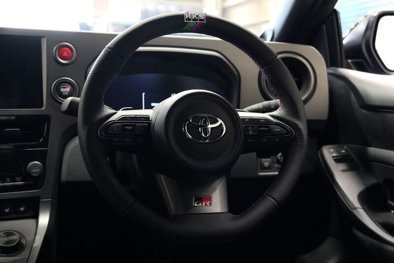 HKS - HKS GR Corolla GXPA16/GZEA14H Replacement Steering Wheel - Demon Performance