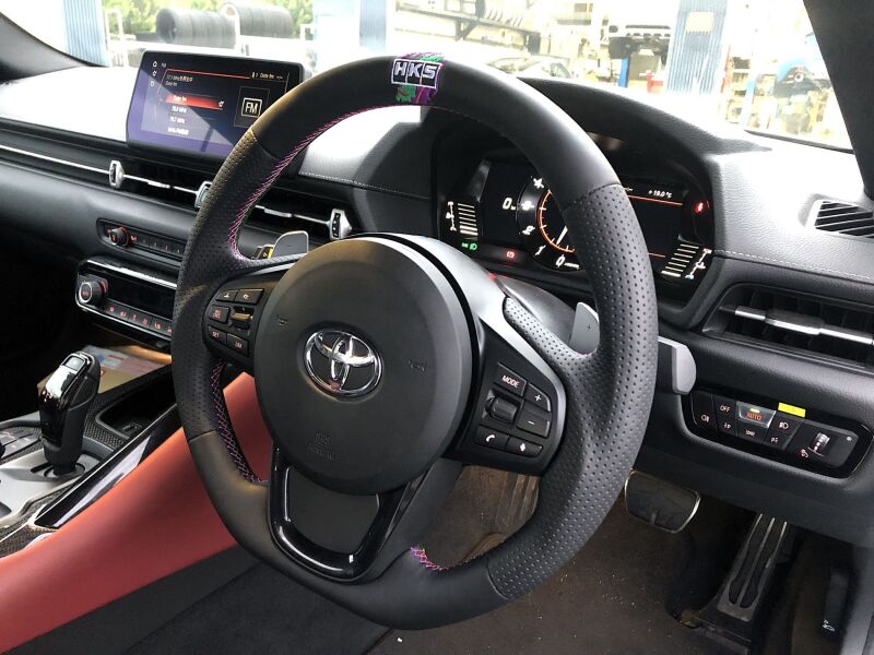HKS - HKS GR Supra Replacement Steering Wheel A90 - Demon Performance