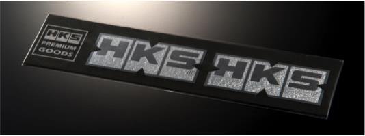 HKS - HKS HKS STICKER EMBOSS 2pcs - Demon Performance