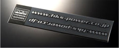 HKS - HKS HKS STICKER URL BLACK 2pcs - Demon Performance