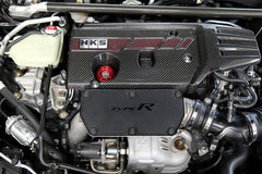HKS - HKS Honda Civic Type R (FL5/FK8) Dry Carbon Fiber Engine Cover - Demon Performance