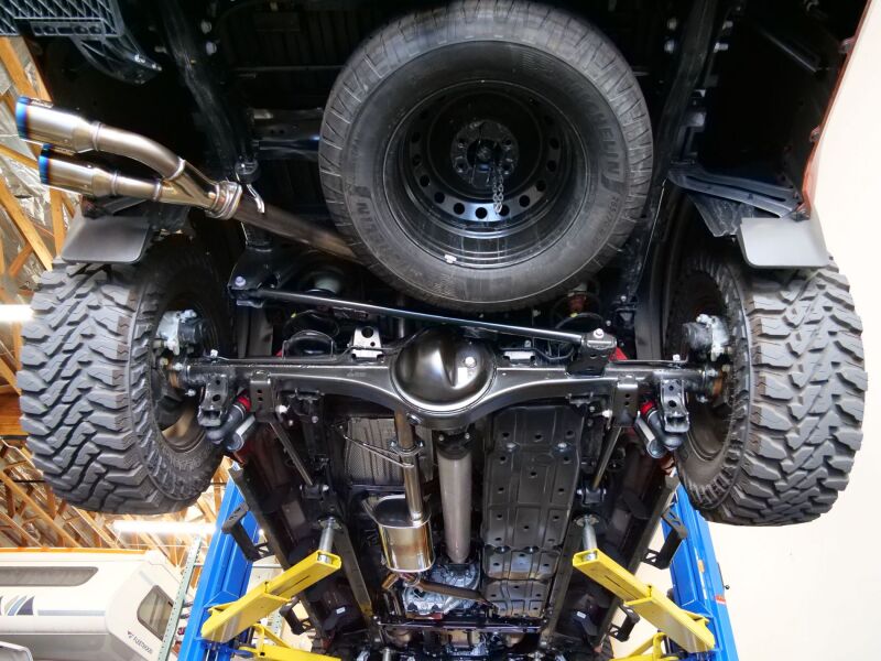 HKS - HKS LEGAMAX TRAIL MASTER 2022TUNDRA CATBACK - Demon Performance