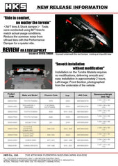 HKS - HKS Performance Damper for 86 / GR86 / BRZ - Demon Performance