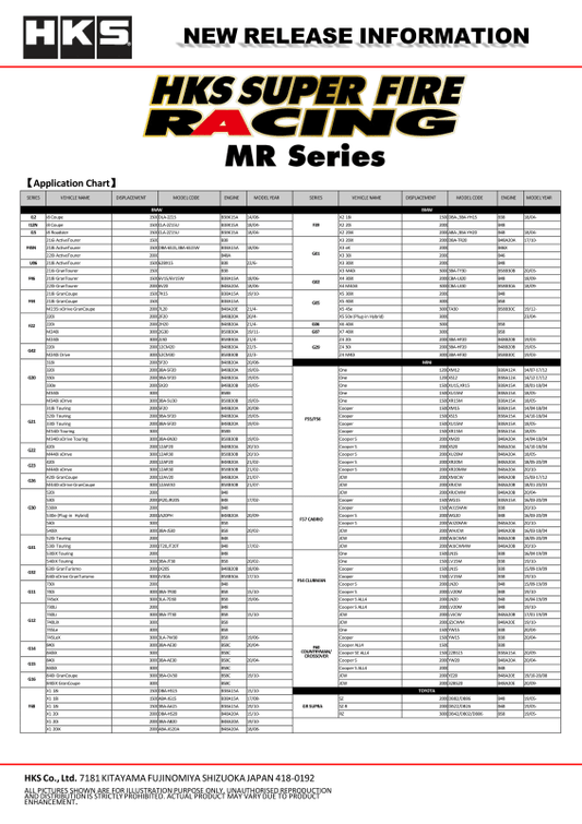 HKS - HKS Super Fire Racing MR40XLB - Demon Performance