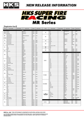 HKS - HKS Super Fire Racing MR40XLB - Demon Performance