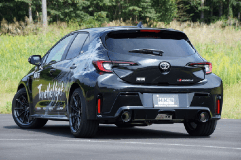 HKS - HKS Toyota GR Corolla LEGAMAX Sports Exhaust (Use w/ PN G89580 - T76010 - 00) - Demon Performance