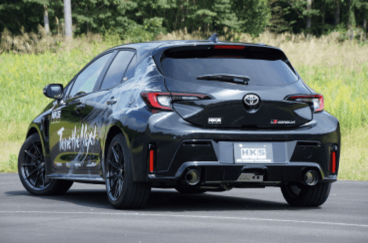 HKS - HKS Toyota GR Corolla LEGAMAX Sports Exhaust (Use w/ PN G89580 - T76010 - 00) - Demon Performance
