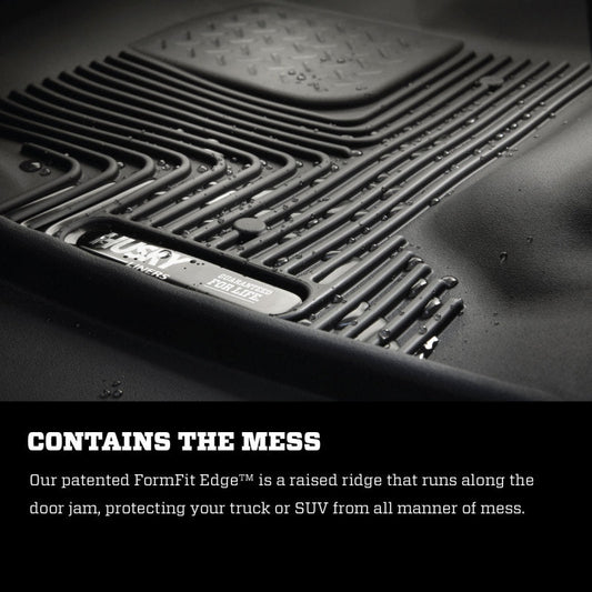 Husky Liners - Husky Liners 17 - 24 Nissan Titan Crew Cab/16 - 24 Titan XD Crew Cab X - Act Front Floor Liner Set Black - Demon Performance