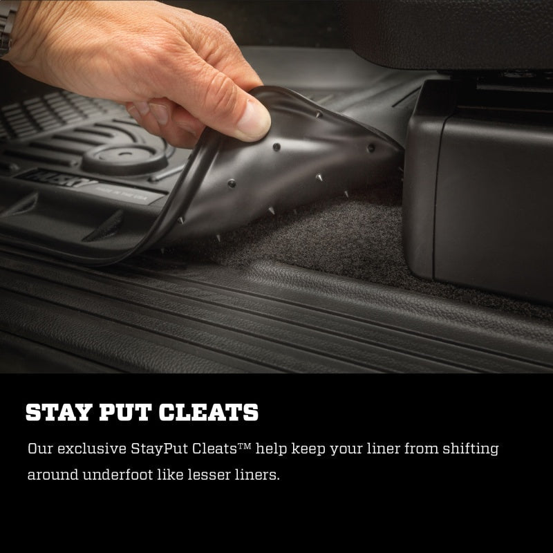Husky Liners - Husky Liners 19 Dodge Ram 1500 Crew Cab Weatherbeater Black Front & 2nd Seat Floor Liners - Demon Performance