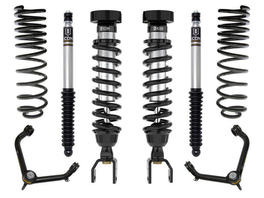 ICON - ICON 2019+ Ram 1500 2 - 3in. Stage 2 Suspension System w/ Tubular Upper Control Arms - Demon Performance