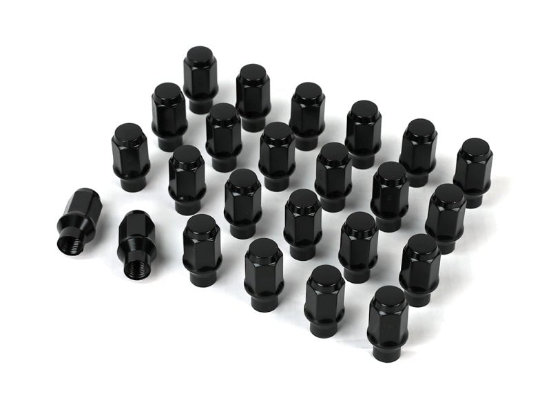 ICON - ICON Alloys Lug Nut Kit Black - 14x1.5 - 24 Lug Nuts w/ Custom Shank - Demon Performance